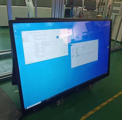 Màn hình LCD thông minh Lớp học Bảng tương tác kỹ thuật số điện tử 86 100 inch