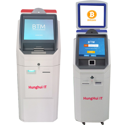Kiosk ATM Bitcoin 2 chiều RoHS với phần mềm miễn phí